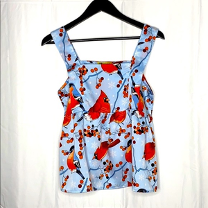 Red Robin‎ Print Summer Top